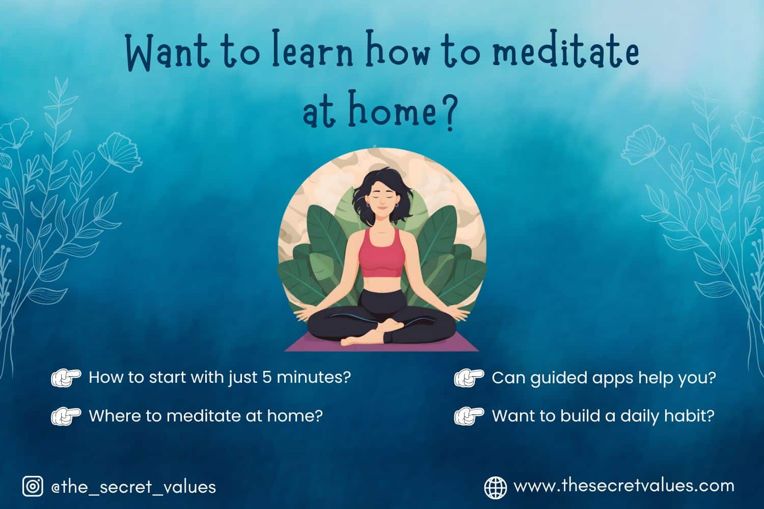 How to Do Meditation at Home
