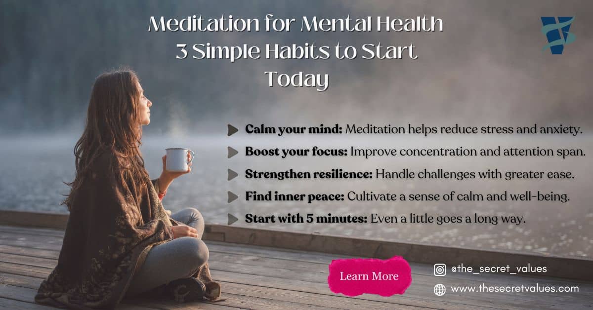 Meditation for Mental Health