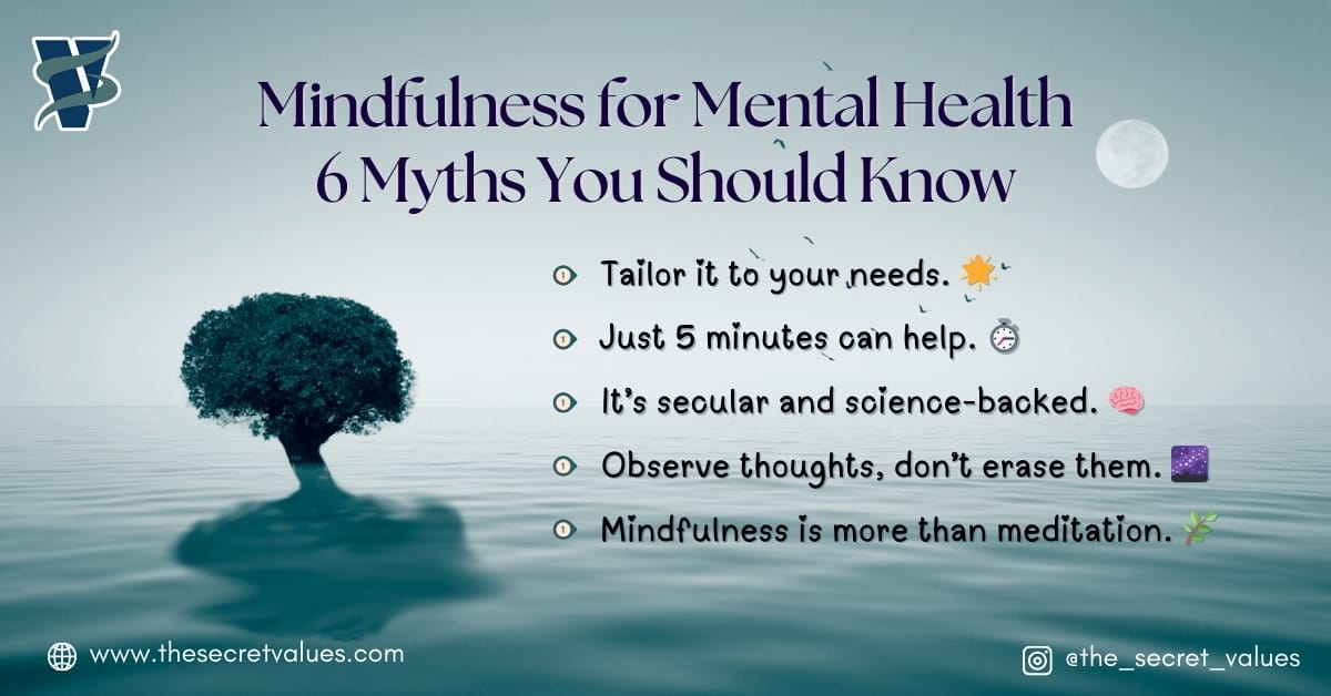 Mindfulness for Mental Health